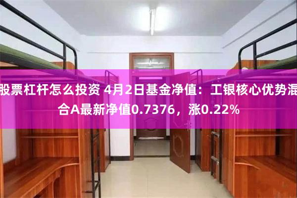 股票杠杆怎么投资 4月2日基金净值：工银核心优势混合A最新净值0.7376，涨0.22%