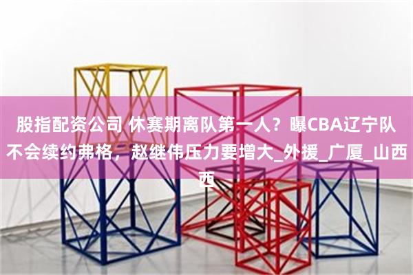股指配资公司 休赛期离队第一人？曝CBA辽宁队不会续约弗格，赵继伟压力要增大_外援_广厦_山西